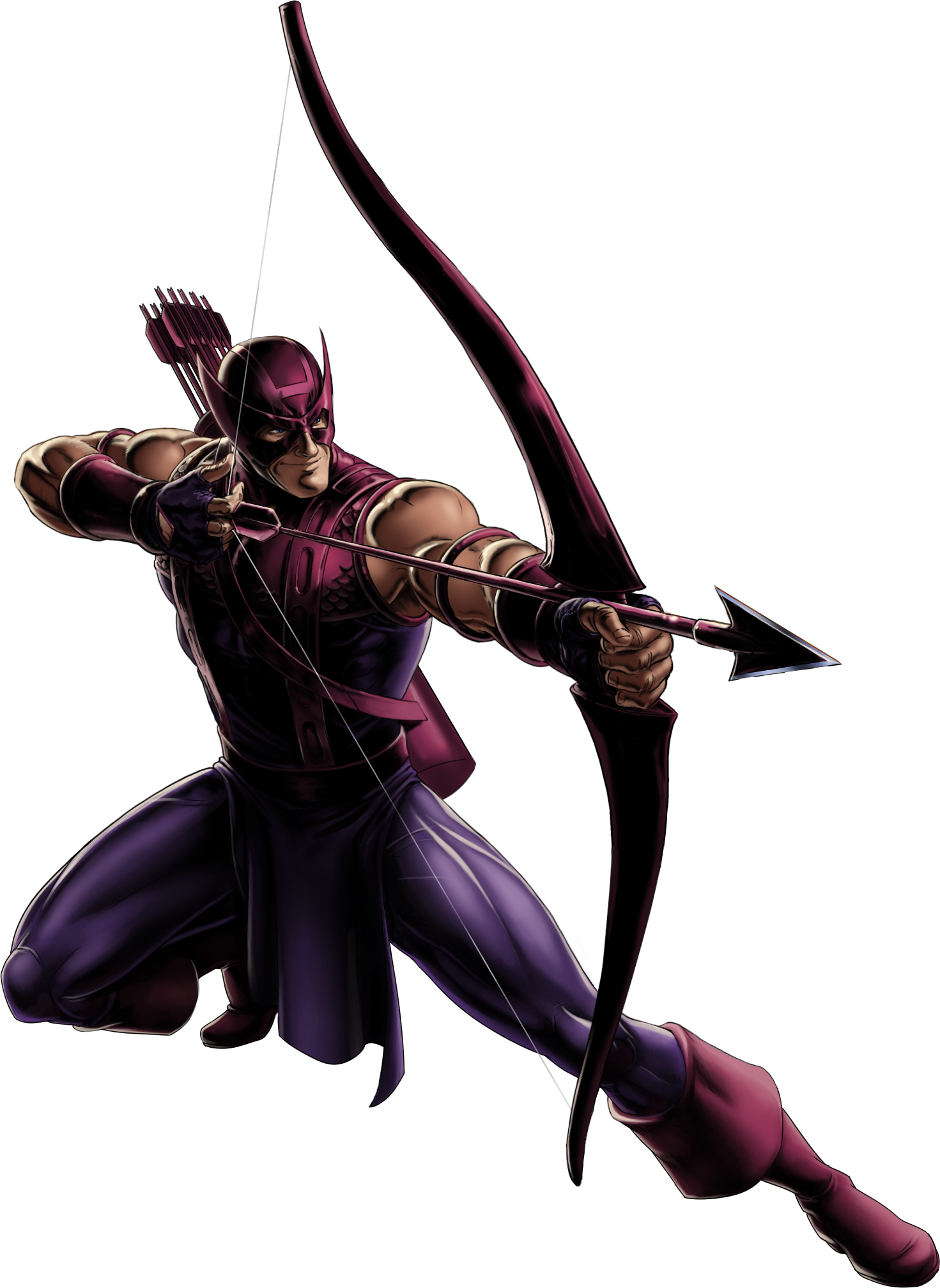 Hawkeye Transparent Background PNG Image