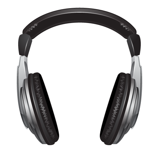 Headphones File PNG Image