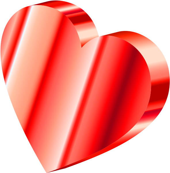 Heart Vector Red Free Clipart HQ PNG Image