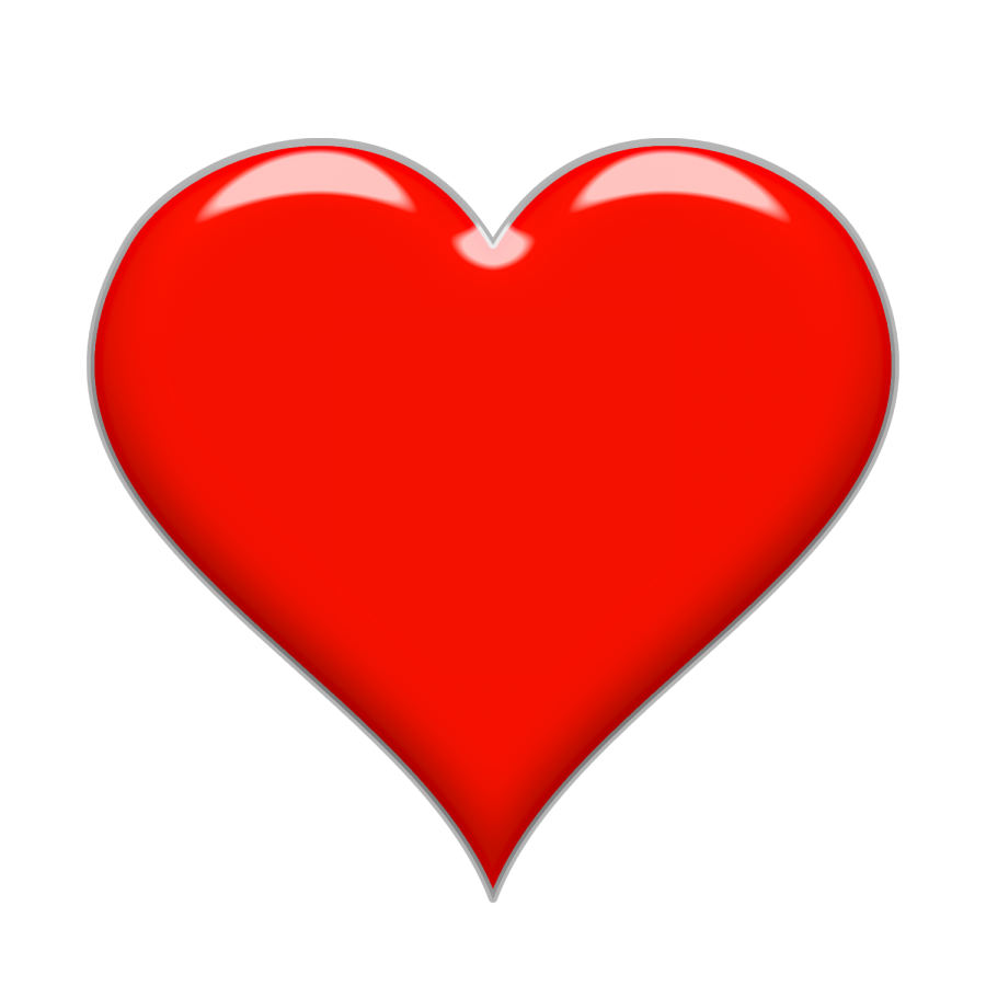 Heart Vector Red Download HD PNG Image