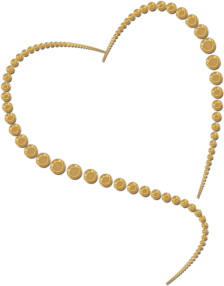 Heart Gold PNG Free Photo PNG Image