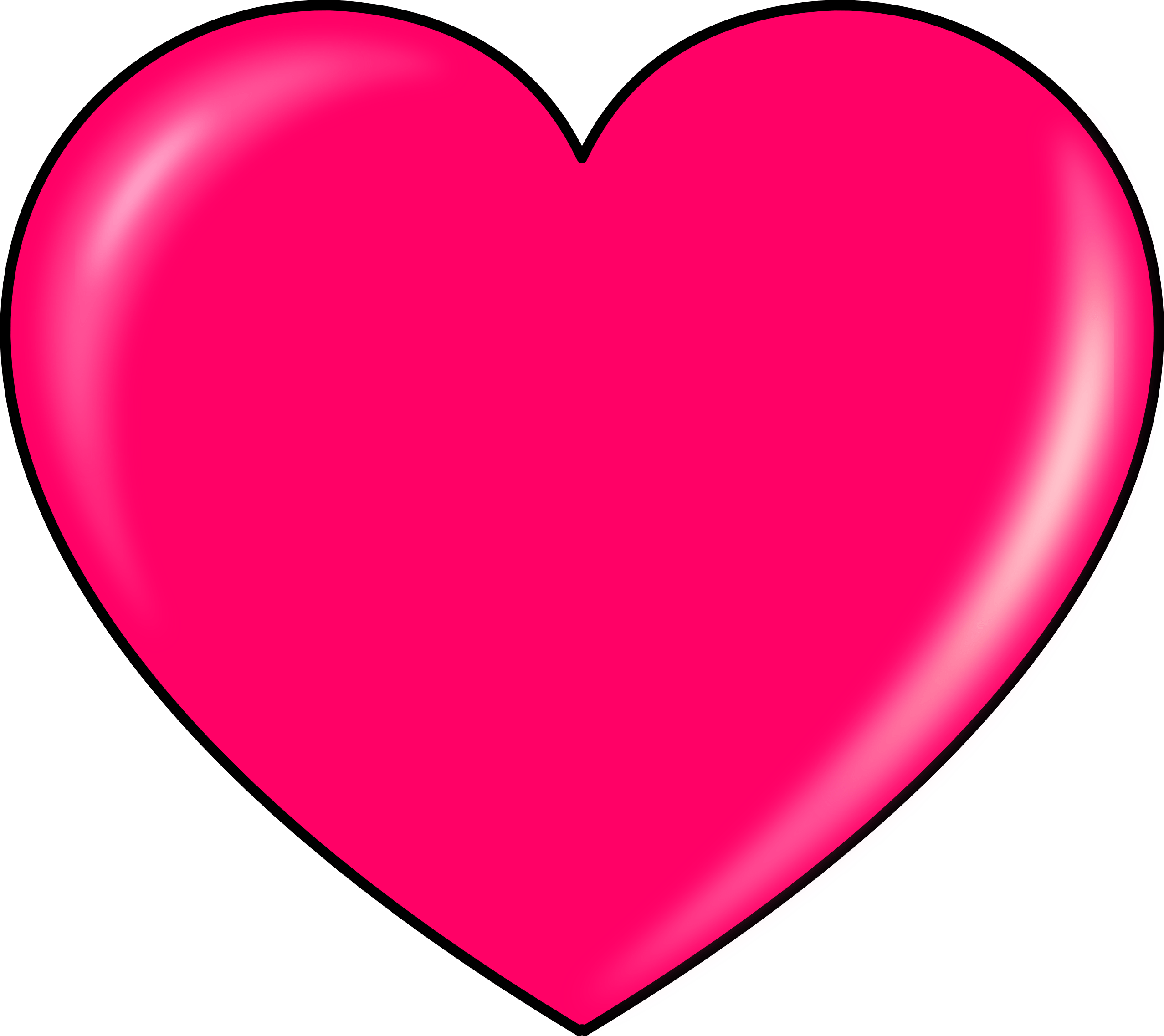 Pink Heart Png Image Download PNG Image