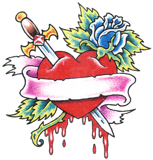 Heart Tattoos Free Png Image PNG Image
