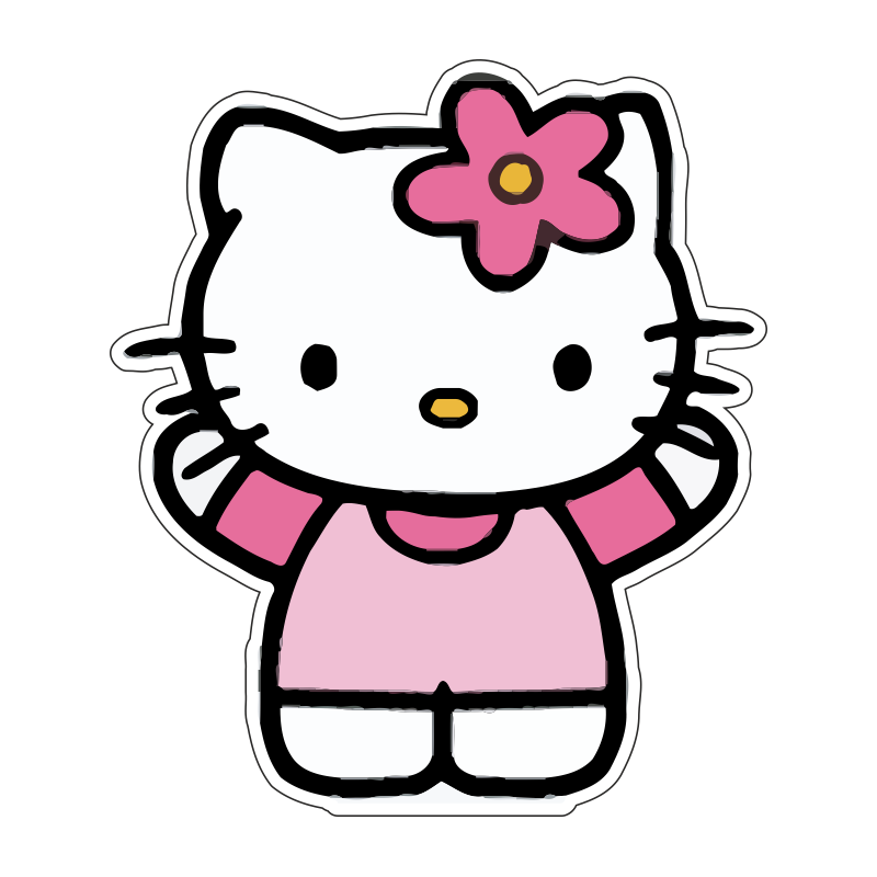 Pink Kitty Download HQ PNG Image