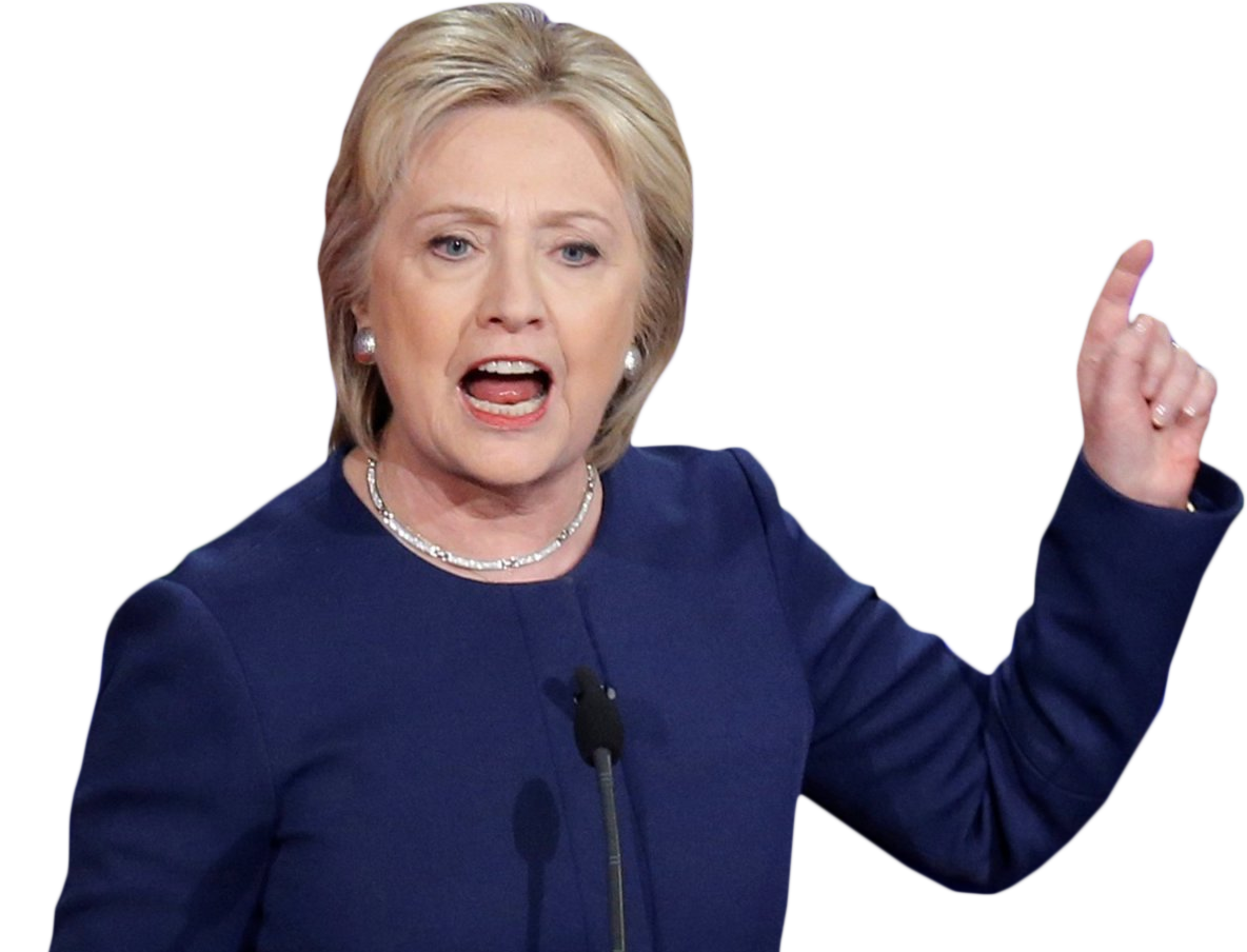 Hillary Clinton Free Transparent Image HQ PNG Image