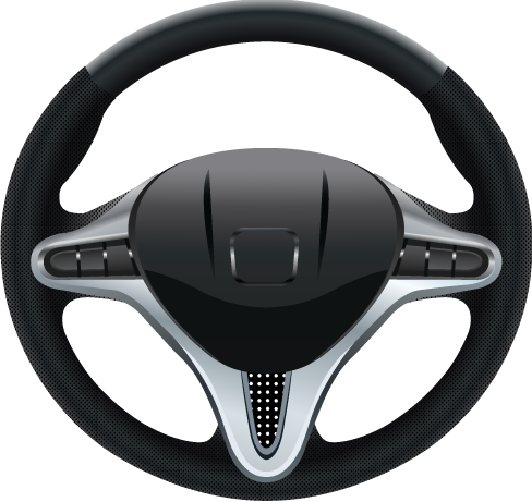 Honda Steering Wheel Vector Clip Art PNG Image
