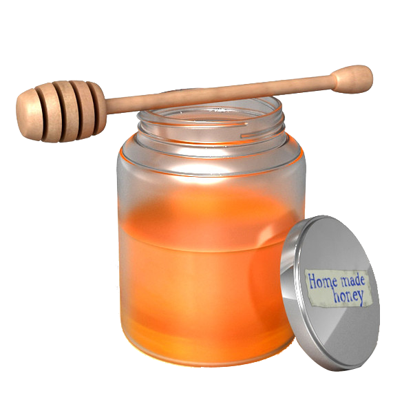 Honey Bottle Homemade PNG Free Photo PNG Image