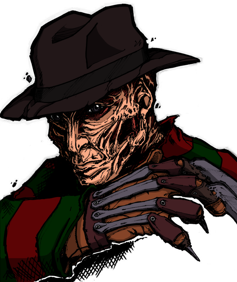 Download Jason Fedora Voorhees Krueger Fiction Freddy Drawing HQ PNG Image ...