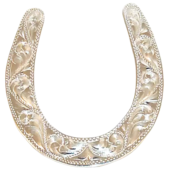 Silver Horseshoe Free Clipart HQ PNG Image