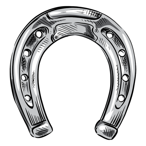 Vector Silver Horseshoe Free Transparent Image HQ PNG Image