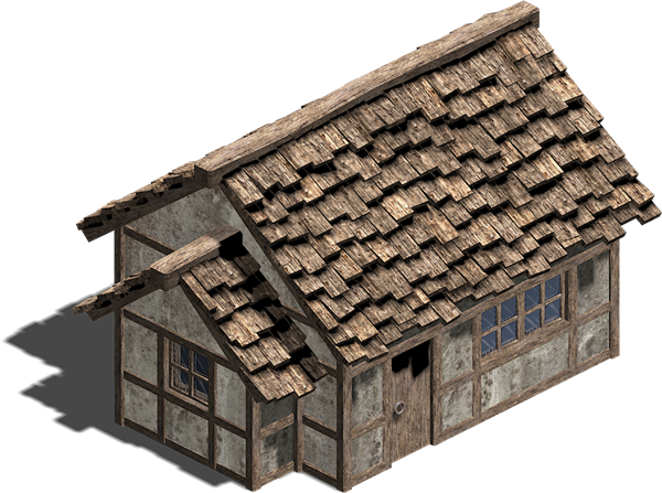Wooden House Transparent PNG Image