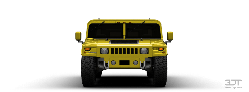 Hummer Yellow Free Clipart HD PNG Image