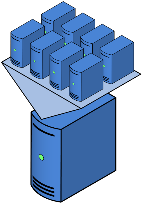 Hypervisor Private Server Computer Virtual Servers Glad PNG Image