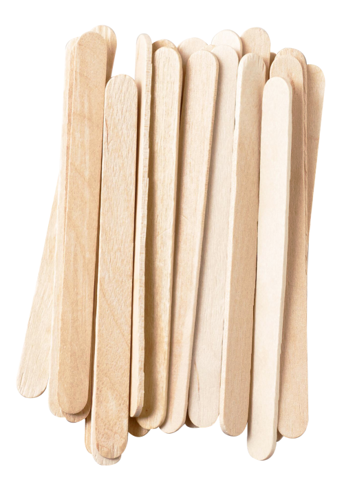 Wooden Stick Ice Empty Cream PNG Image