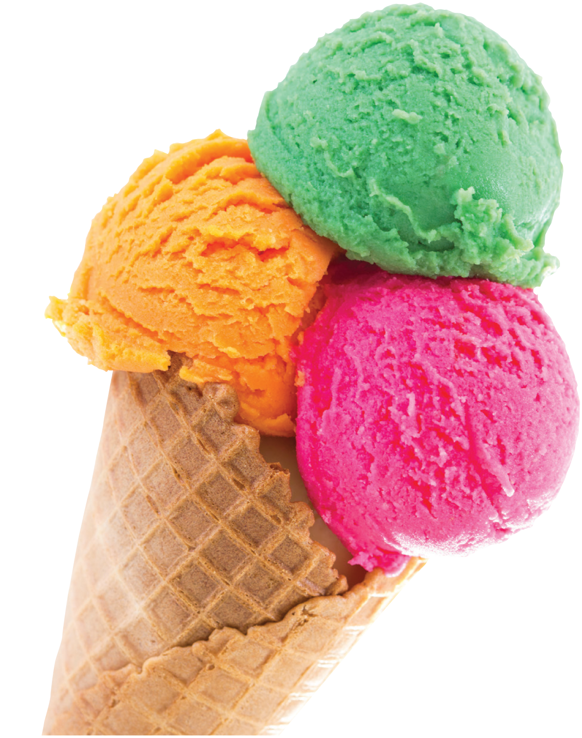 Ice Cream Cone Transparent Background PNG Image