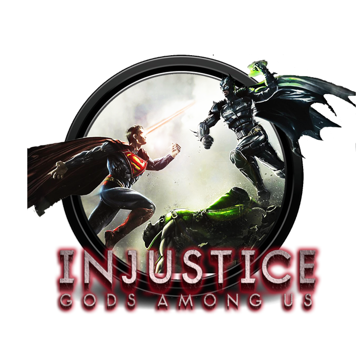 Injustice Logo File PNG Image