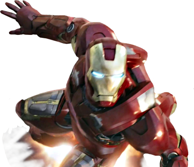 Iron Man Flying Clipart PNG Image