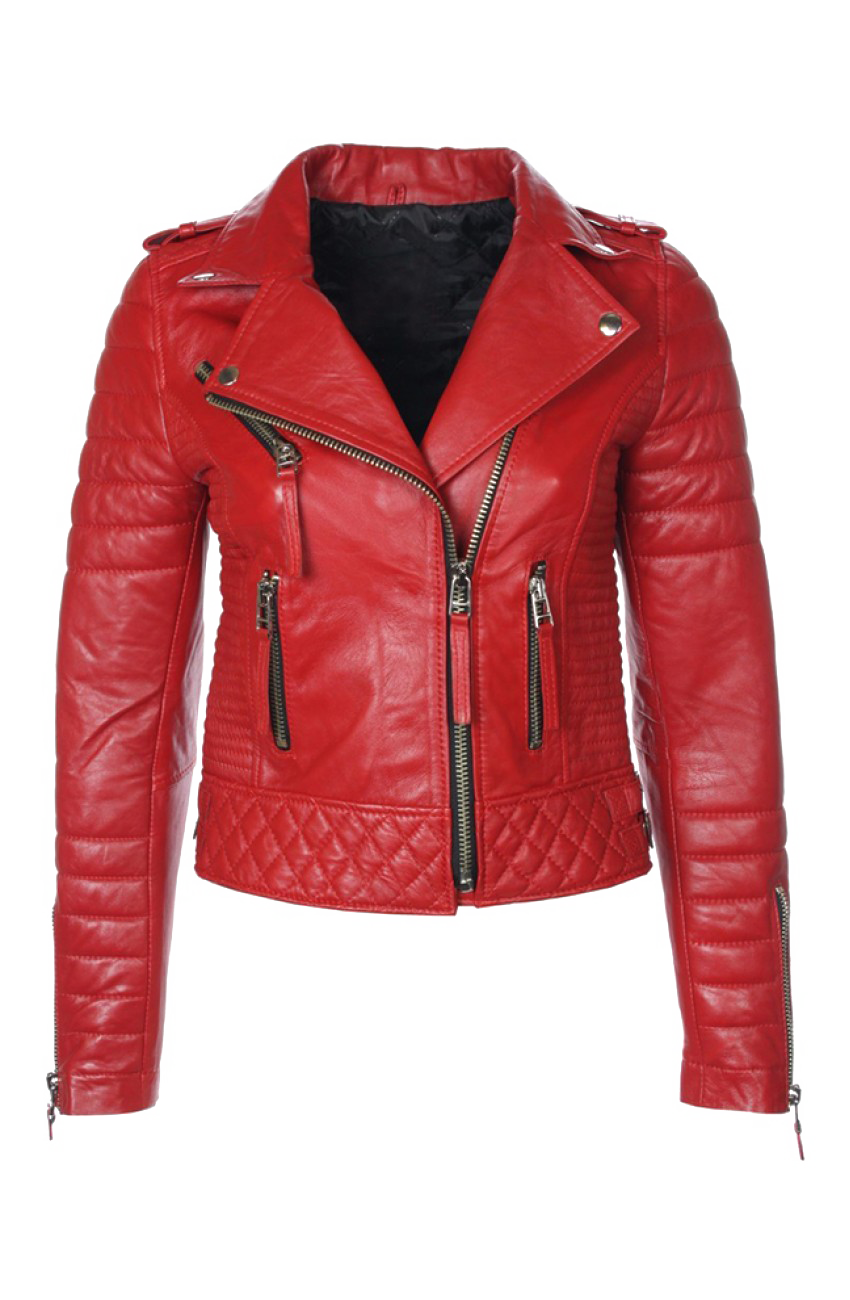 Leather Jacket Red Free Download Image PNG Image