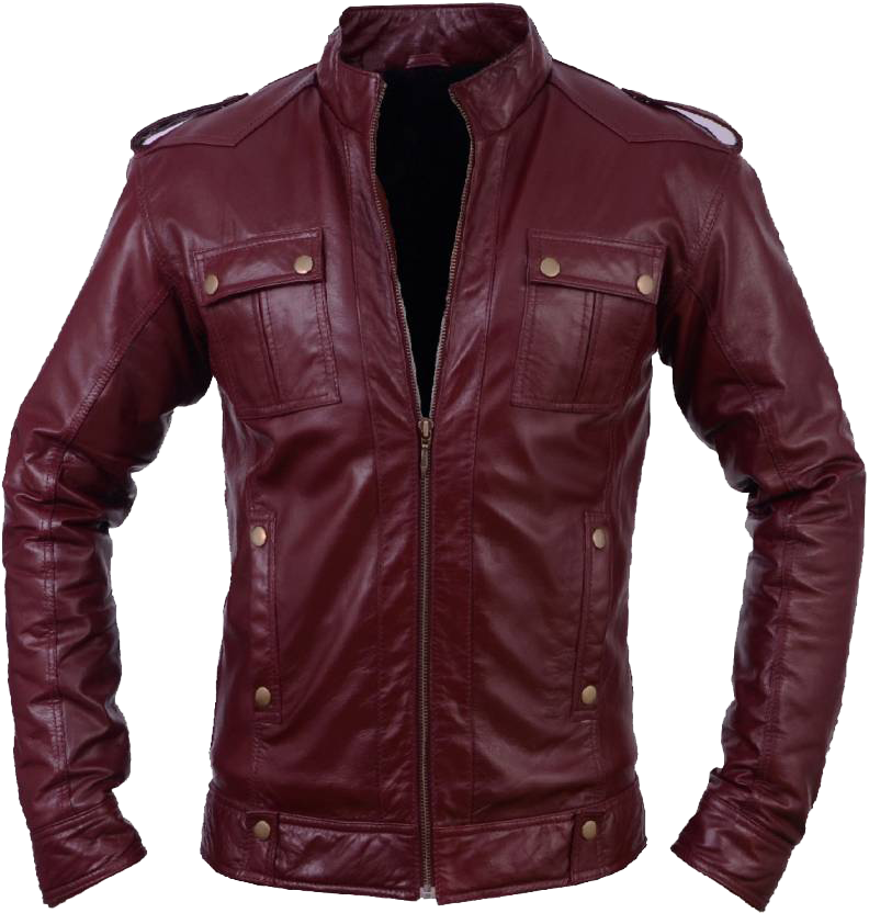 Leather Jacket Casual Photos Free Transparent Image HQ PNG Image