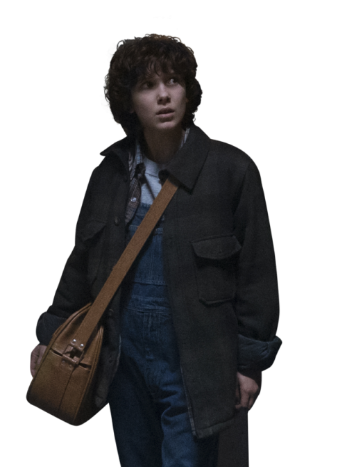 Shoulder Brown Stranger Bobby Things Standing Eleven PNG Image