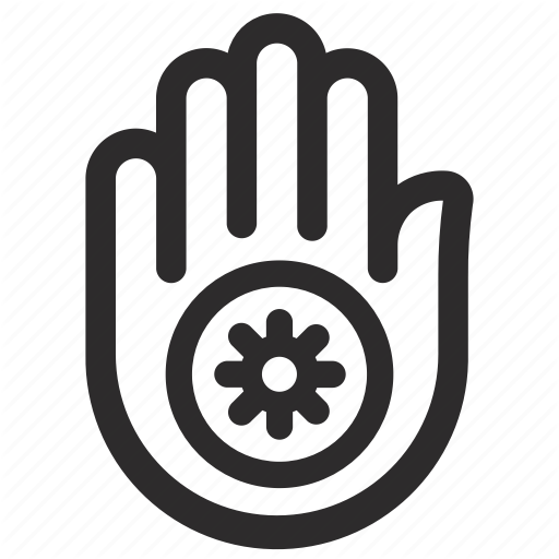Jainism Symbol Hand Free Download Image PNG Image