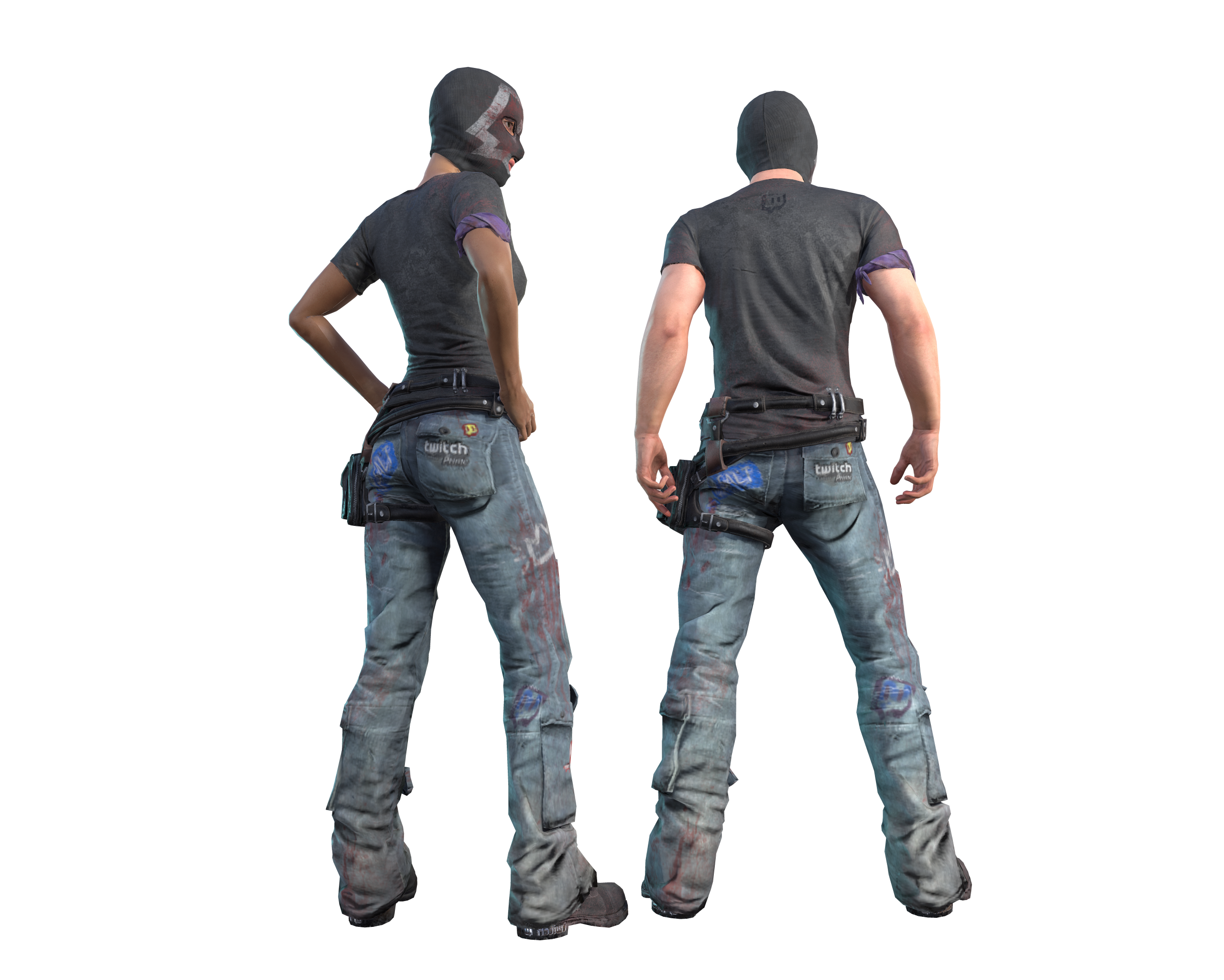 Prime Twitch Behavior Denim Amazon Human Battlegrounds PNG Image