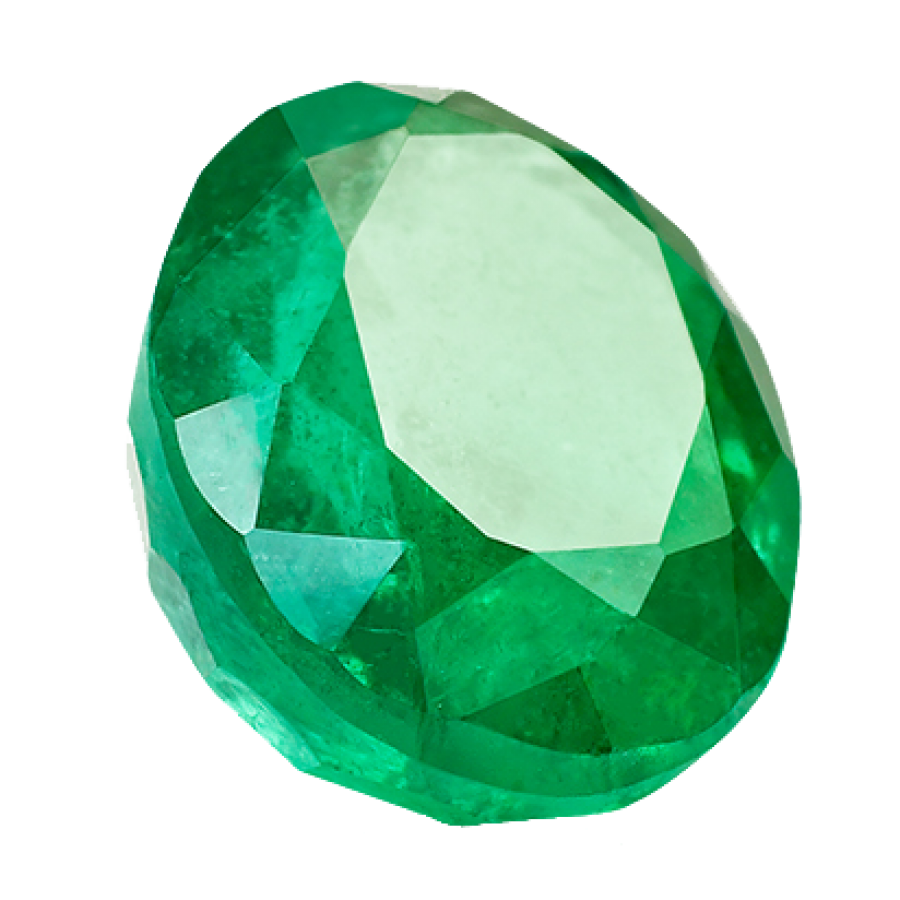 Stone Round Emerald Download HQ PNG Image