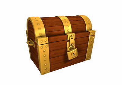 Treasure Chest Free Clipart HD PNG Image