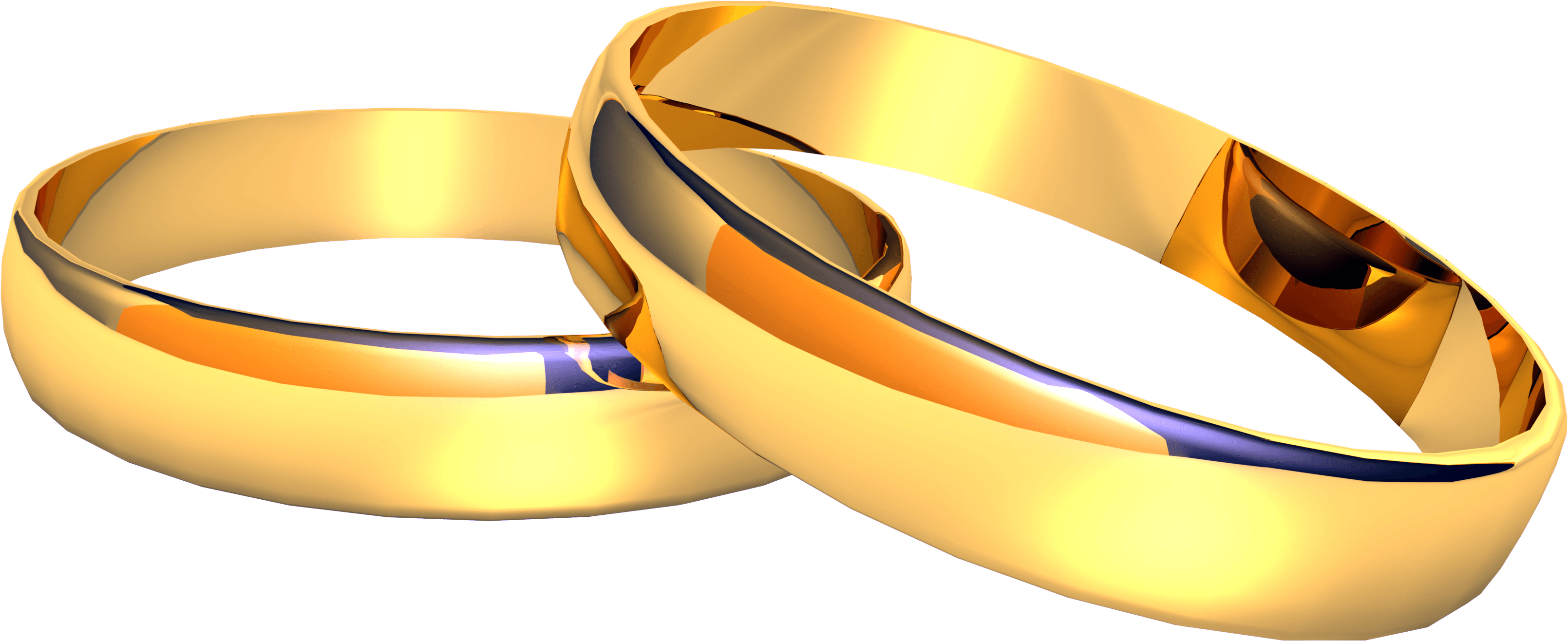 Wedding Golden Rings Png Image PNG Image