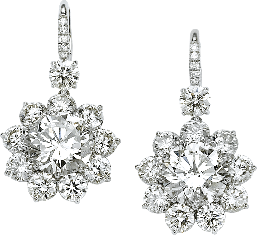 Diamond Earrings Png Image PNG Image