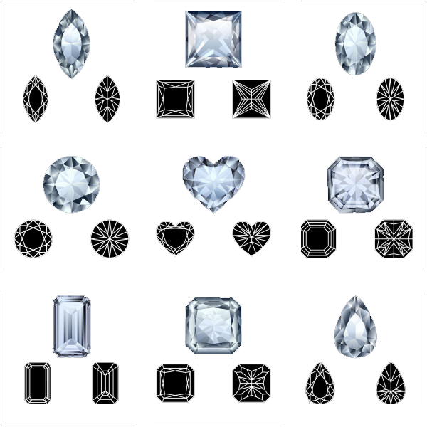 Blue Diamond Gemstone Vecteur Jewellery Download HD PNG PNG Image