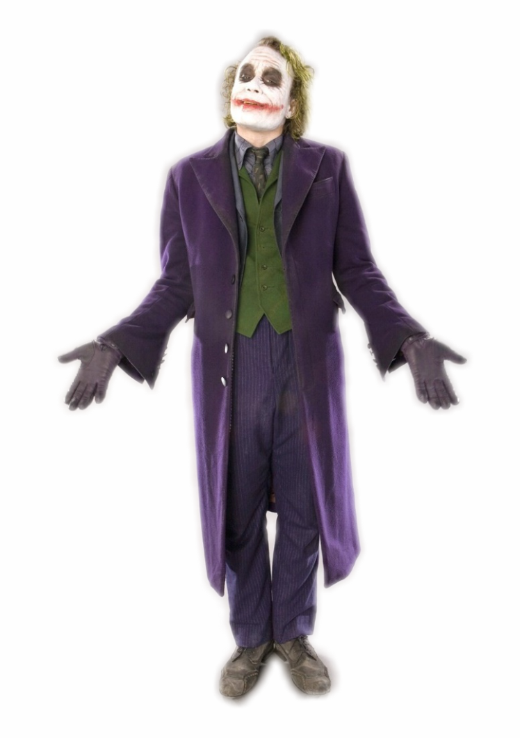 Joker Pic Cosplay Free HQ Image PNG Image