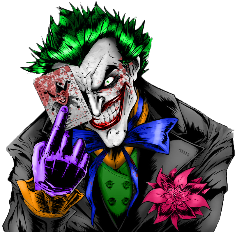 Joker Vector Free Clipart HQ PNG Image