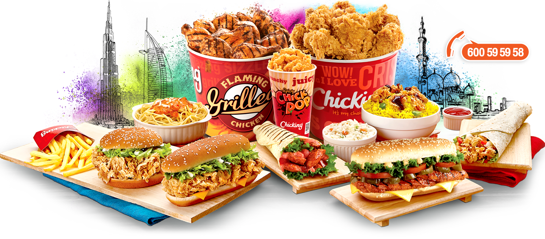 Food Junk Combo HD Image Free PNG Image