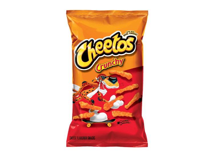 Cheetos Photos Crunchy Pack Flavored PNG Image