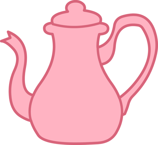 Pink Tea Clip Art PNG Image