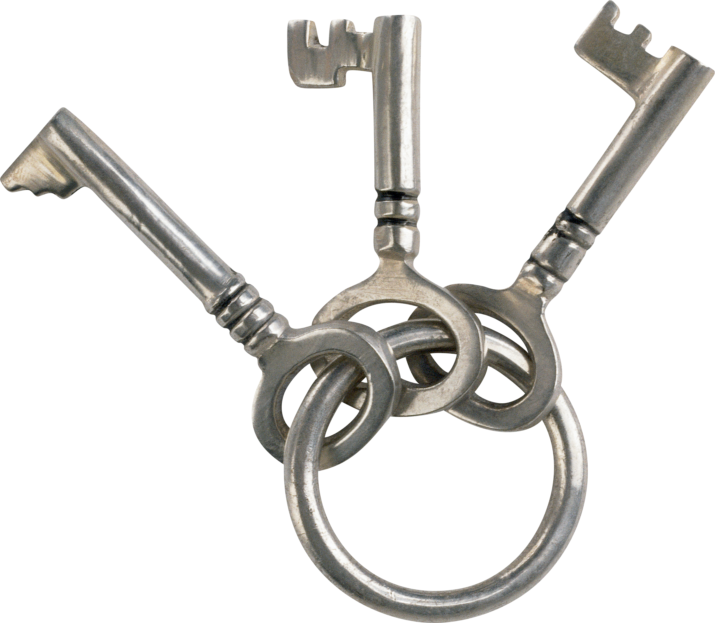 House Silver Key Free Clipart HQ PNG Image