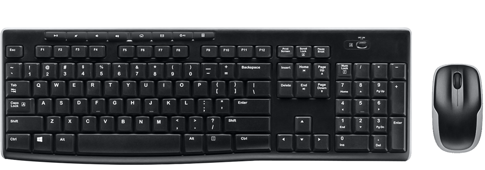 And Mouse Black Keyboard Download HQ PNG Image