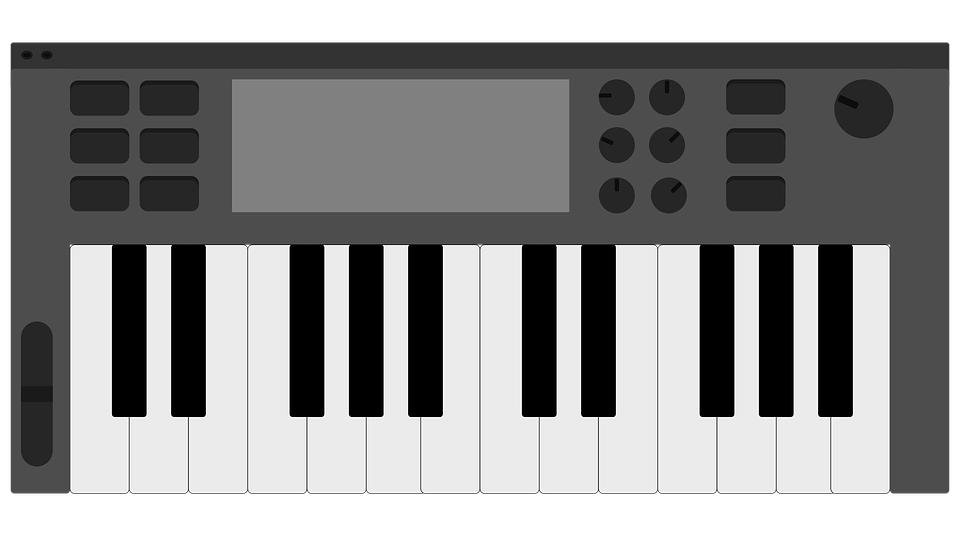 Piano Music Keyboard Download HQ PNG Image