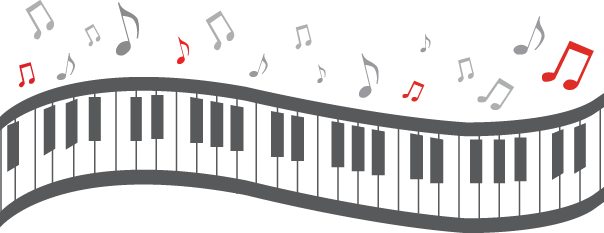 Vector Music Keyboard Download HD PNG Image