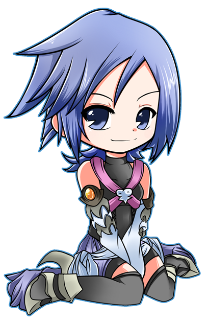 Kingdom Hearts Aqua PNG Image High Quality PNG Image