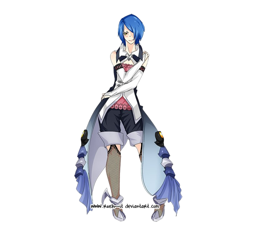 Kingdom Hearts Aqua Free Clipart HD PNG Image