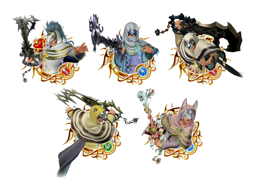 Kingdom Hearts Foretellers Free Photo PNG Image