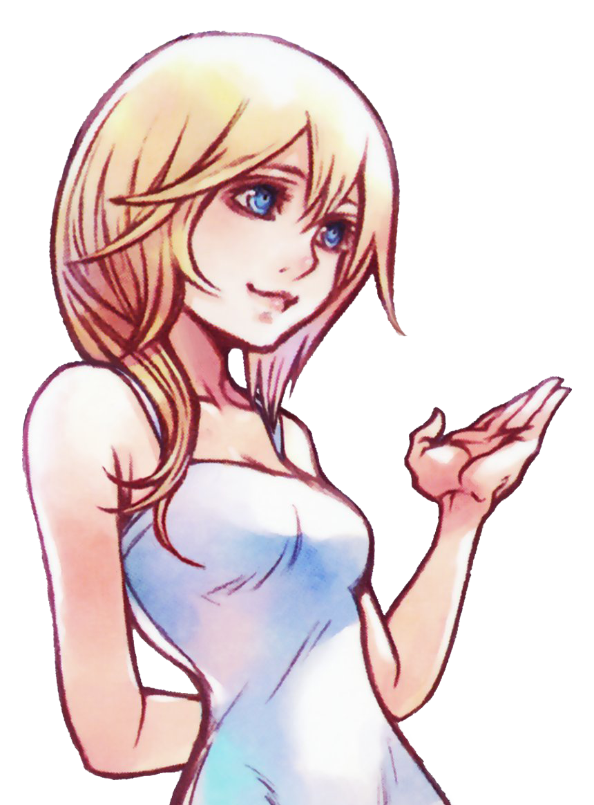 Kingdom Hearts Namine Free Clipart HQ PNG Image