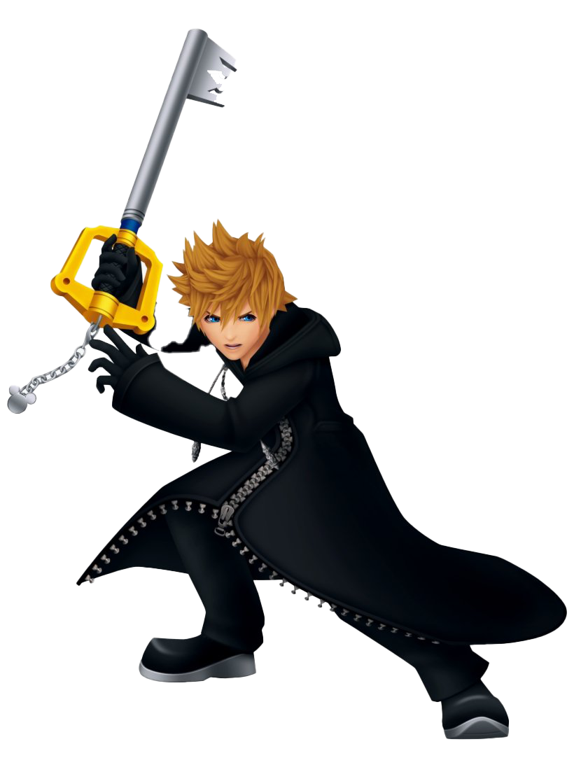 Kingdom Hearts Roxas Free Clipart HD PNG Image