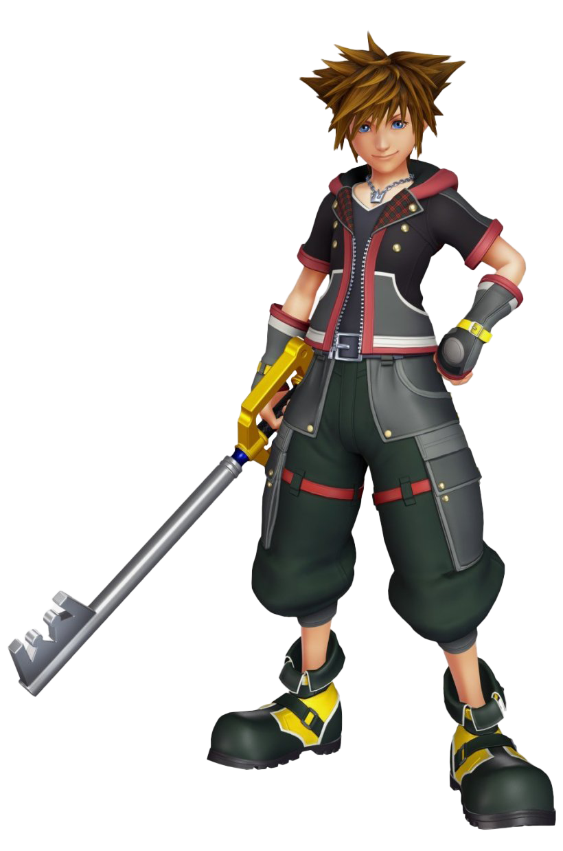 Kingdom Hearts Sora Picture Download HQ PNG Image