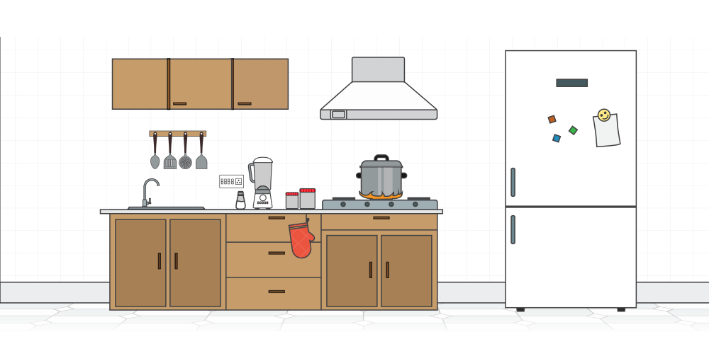Vector Kitchen Free Clipart HQ PNG Image