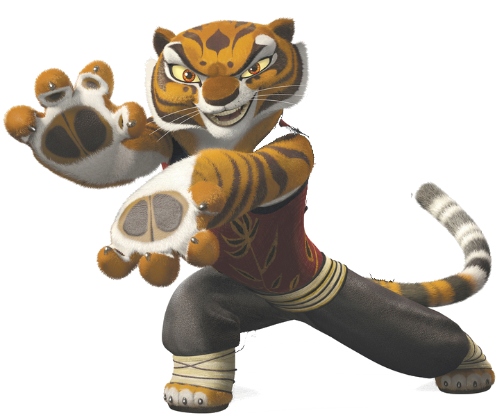 Kung Fu Panda Tiger Png PNG Image