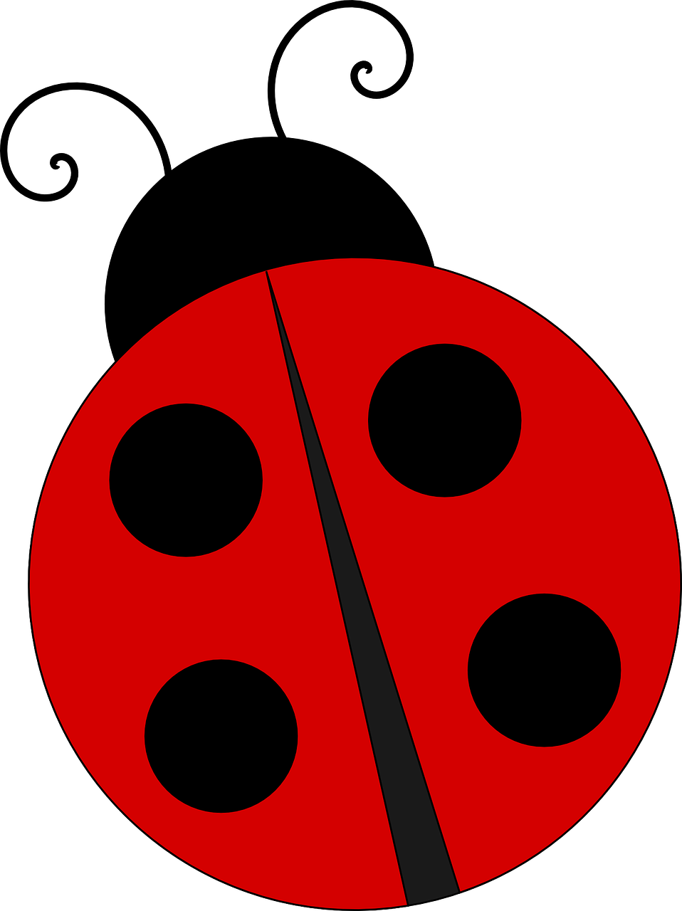 Ladybug Insect Vector Free Clipart HD PNG Image