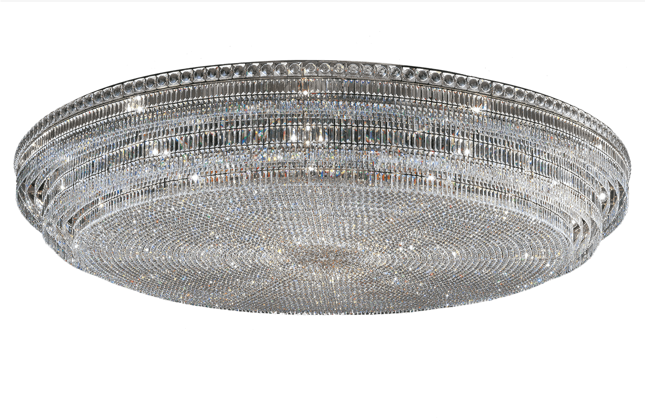 Crystal Ceiling Lamp Free HQ Image PNG Image